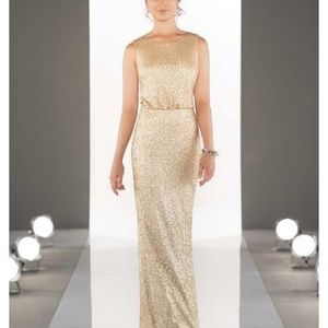 Rose Gold Sequin Dress